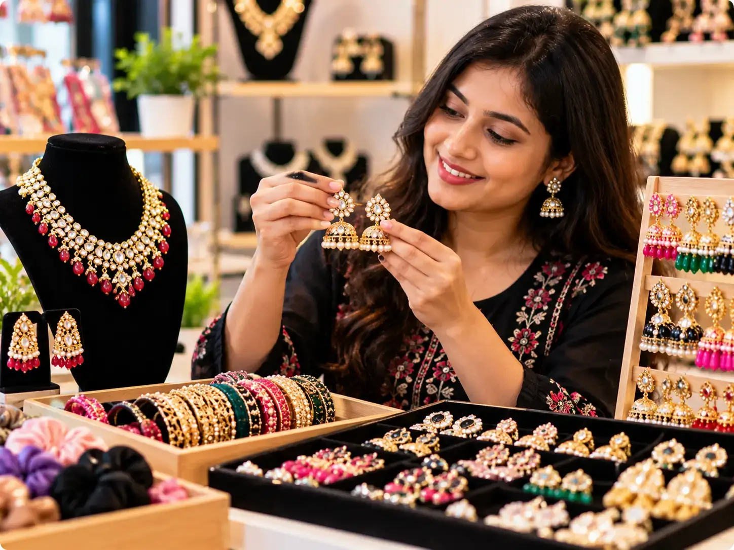 Imitation jewellery and fashion accessories