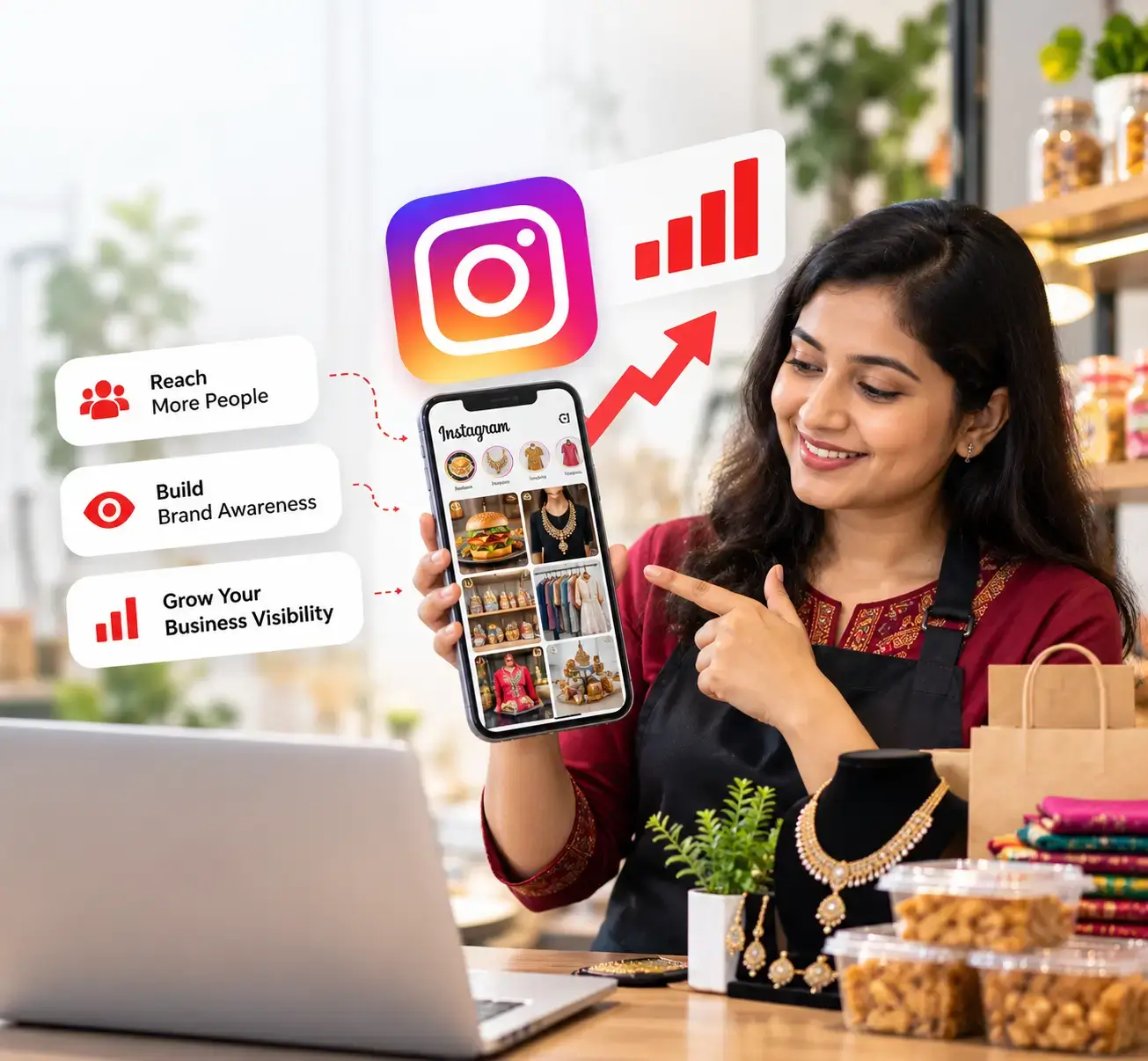 Instagram advertising and brand awareness for small businesses