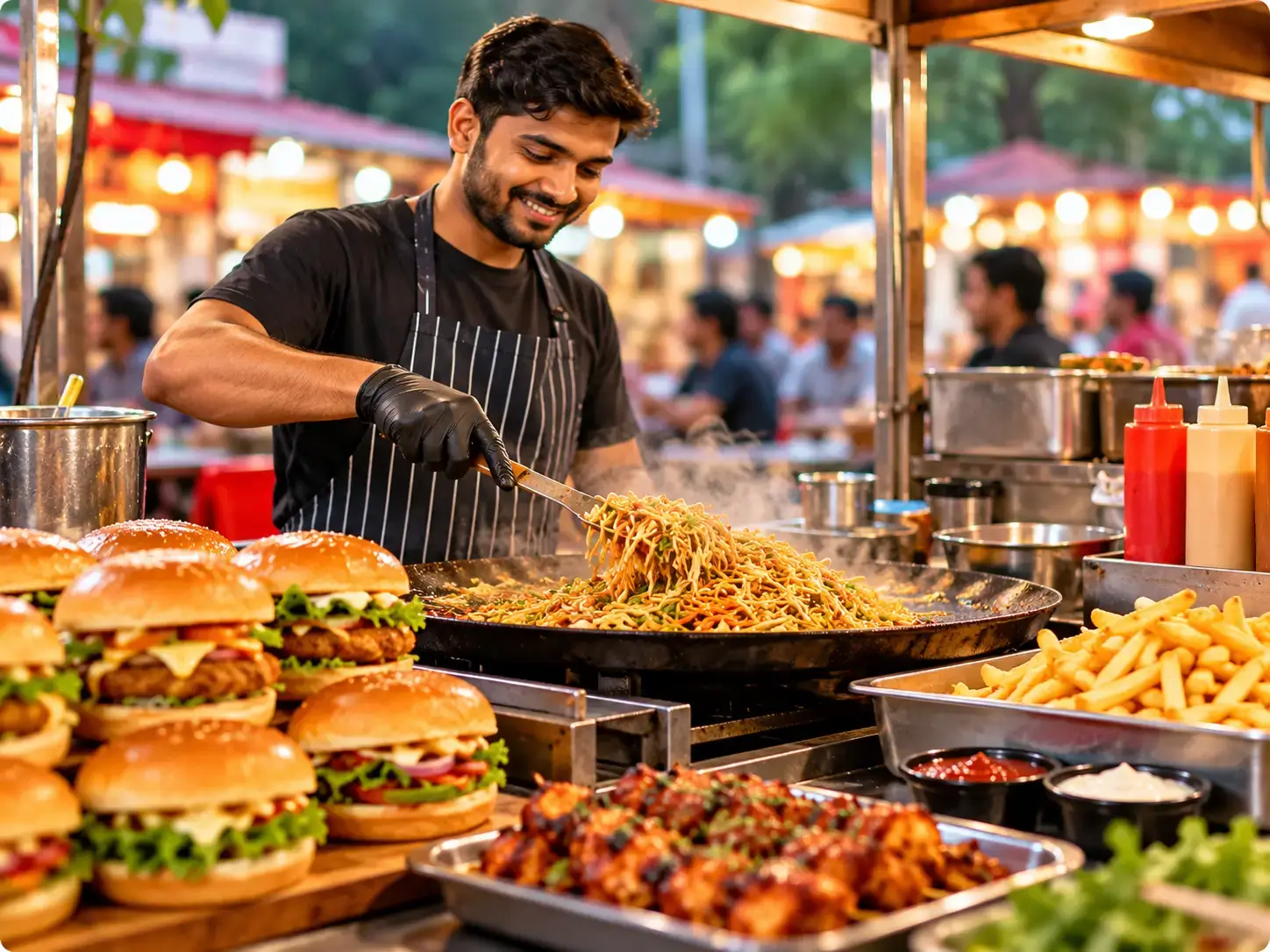 Street food and fast food business